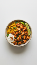 Harissa Chicken Bowl With Pickled Onions