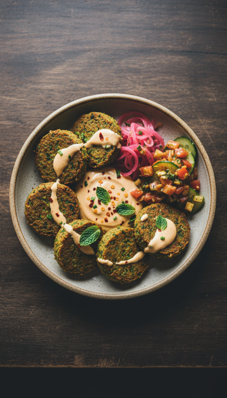 Spiced Lamb Pita With Roasted Eggplant